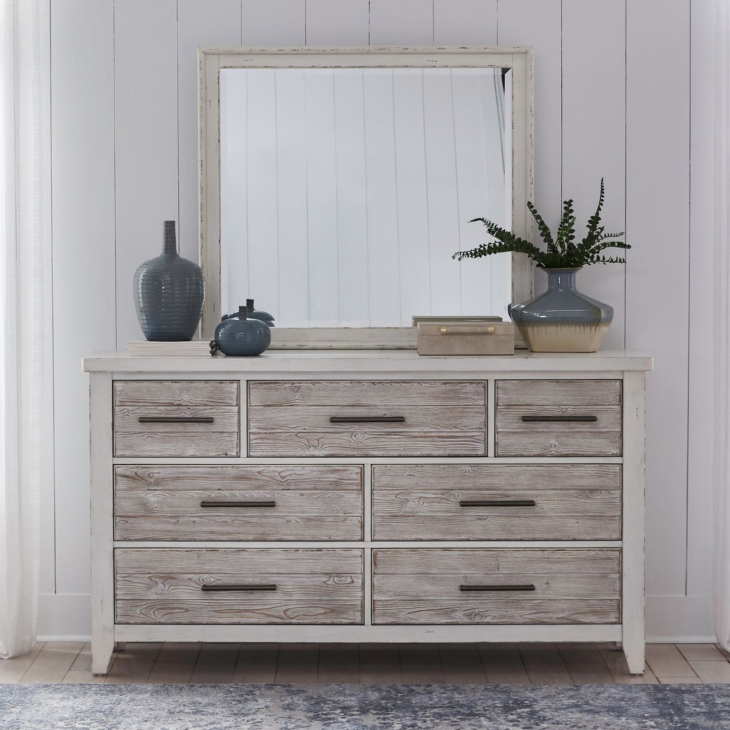 Backroads Sleigh Bed, Dresser & Mirror, Chest, Night Stand