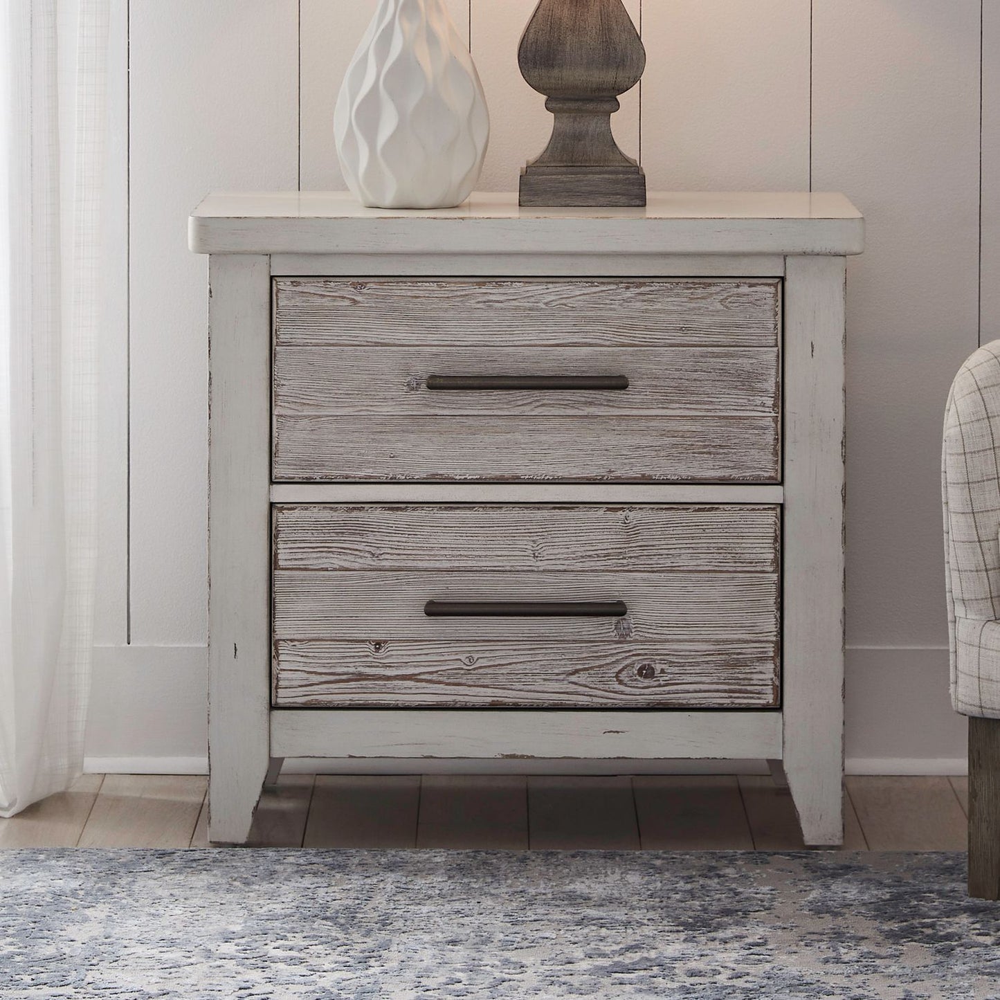 Backroads Sleigh Bed, Dresser & Mirror, Chest, Night Stand