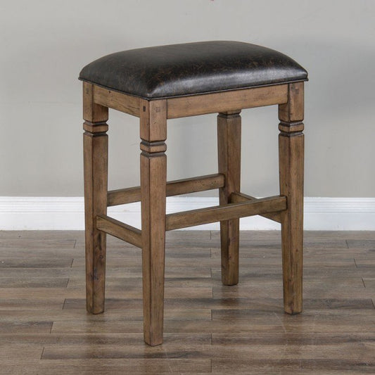 1430BU 30" Inch Backless Cushion Seat Stool