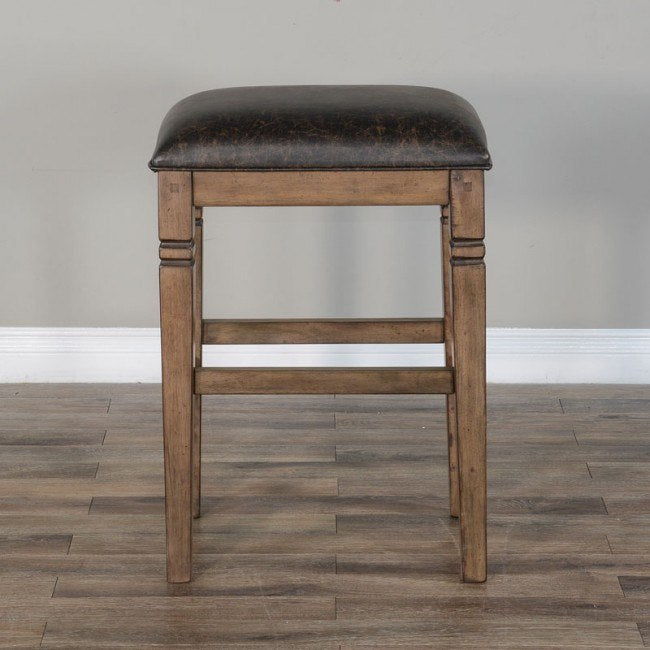 1430BU 30" Inch Backless Cushion Seat Stool