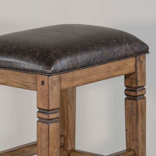 1430BU 30" Inch Backless Cushion Seat Stool