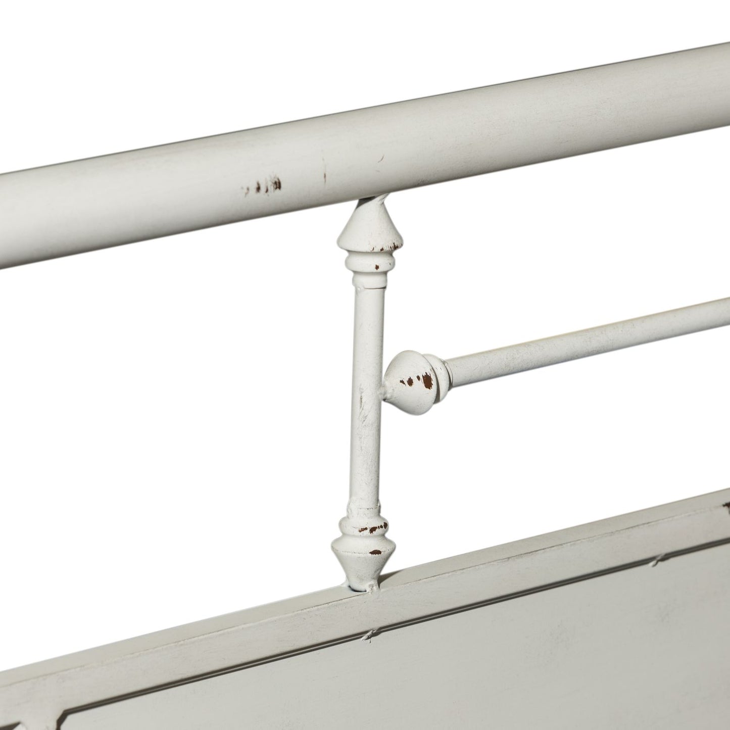 Vintage Series Metal Bed White Or Headboard Only With Nightstand