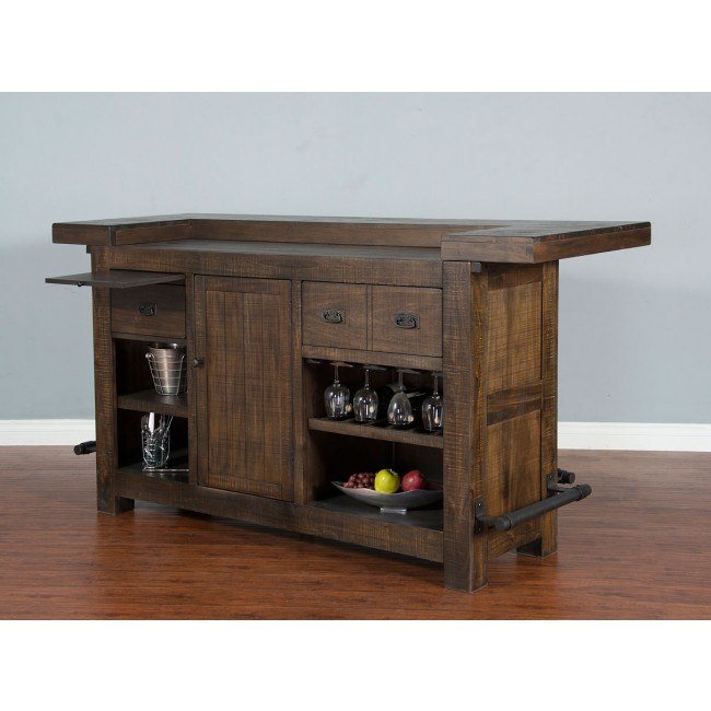 1963TL2 Homestead Bar Tabaco Leaf Finish