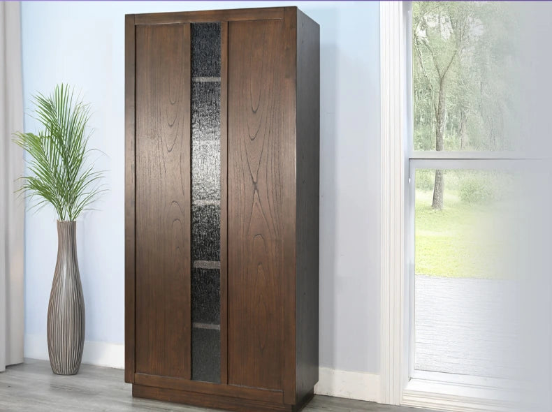 Walnut Storage Cabinet
