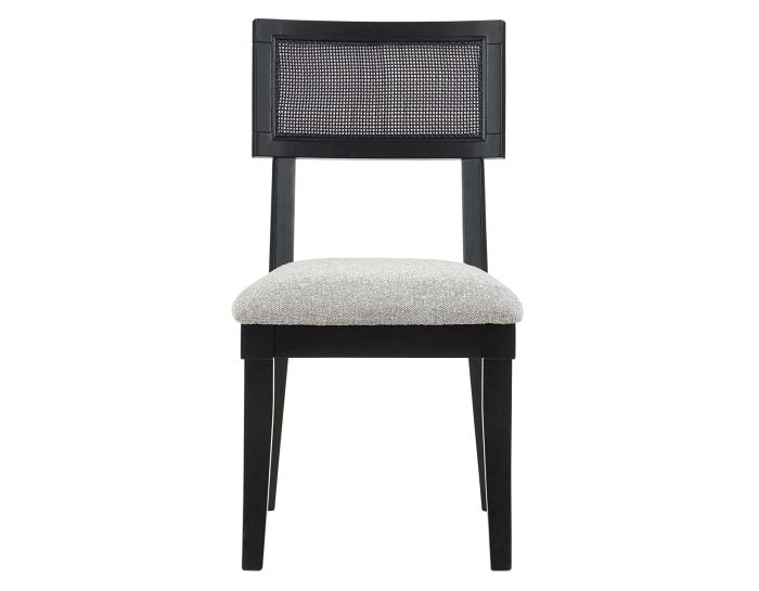 Colvin 52 inch Round Dining Table & Chairs, Black