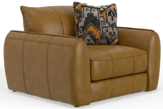 Convara Top-Grain Leather/Match Sofa-Loveseat-Chair-Ottoman