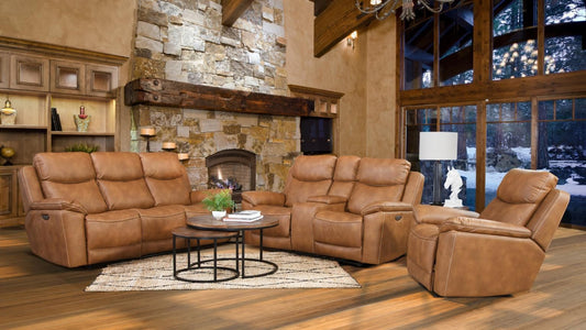 Santa Fe Manual Reclining Sofa-Loveseat-Recliner