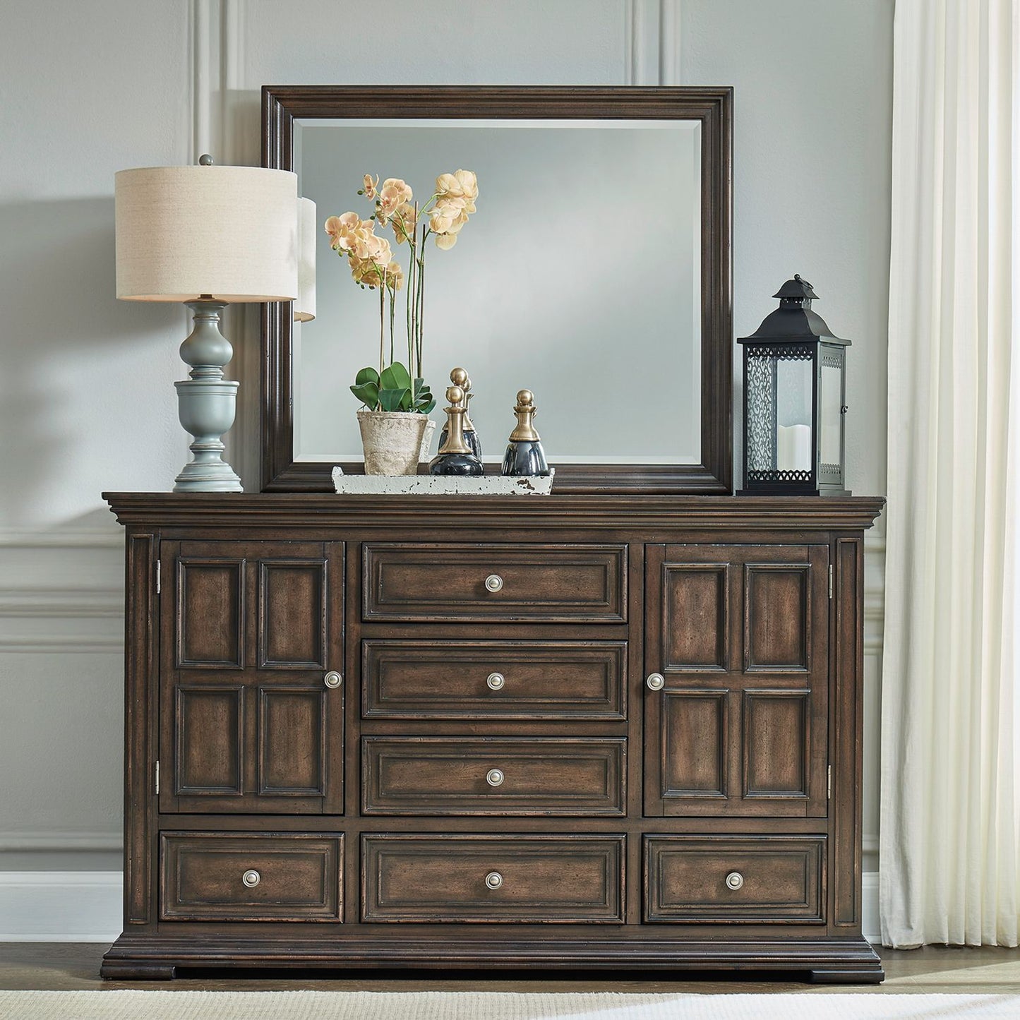 Big Valley Bed, Dresser & Mirror, Chest, Night Stand More