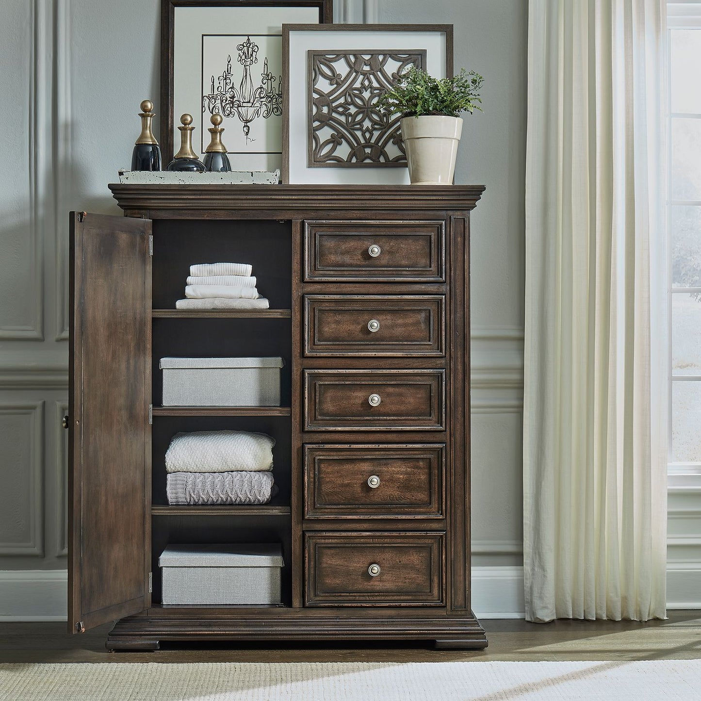 Big Valley Bed, Dresser & Mirror, Chest, Night Stand More