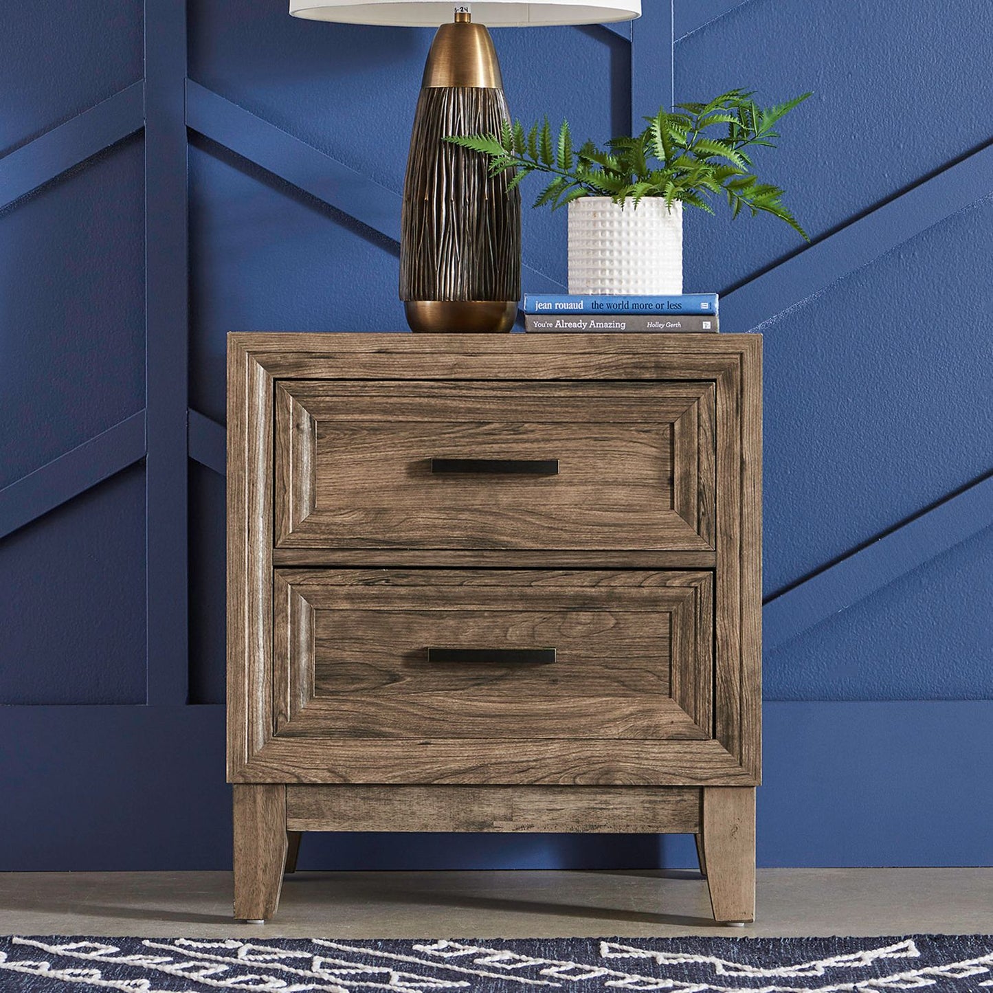 Ridgecrest Panel Bed, Chest, Nightstand, Dresser & Mirror