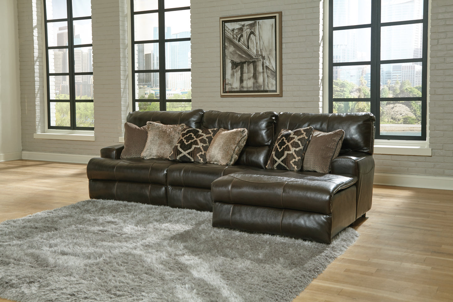 Como Modular Sectional (Chocolate)