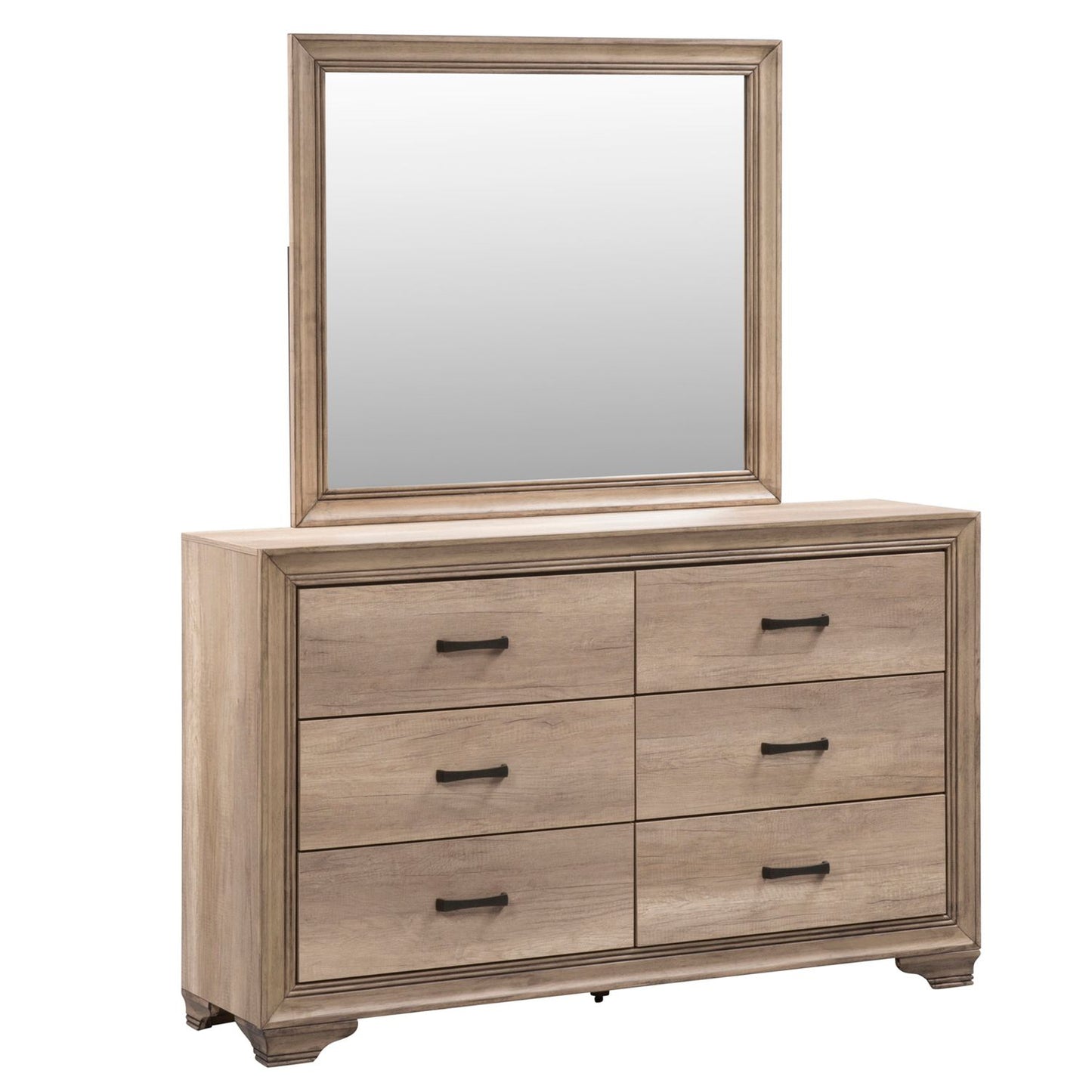 Sun Valley Queen Storage Bed, Dresser, Mirror, Chest & Nightstands