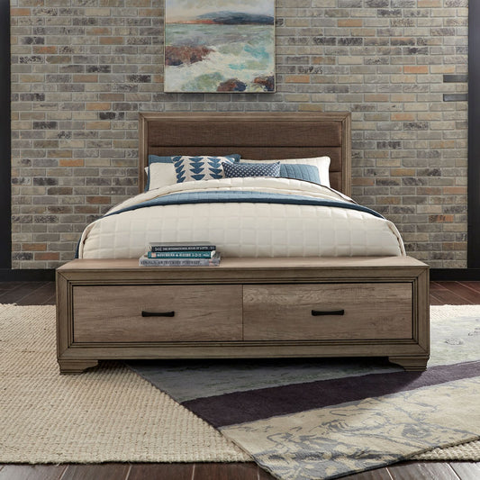 Sun Valley Queen Storage Bed, Dresser, Mirror, Chest & Nightstands