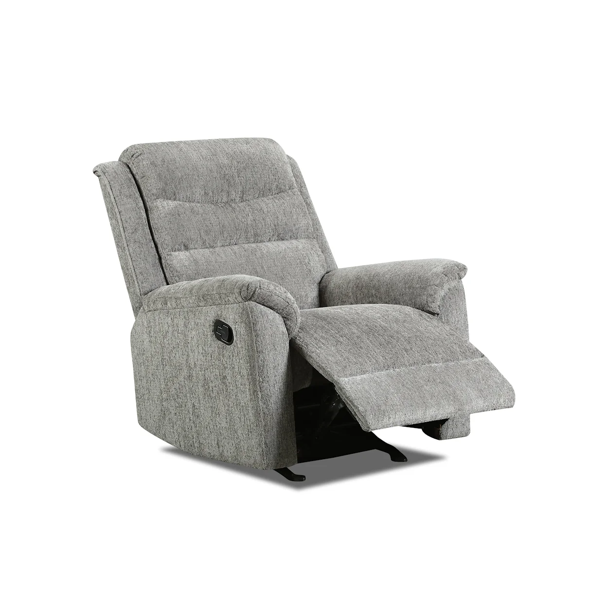 Abington Charcoal Manual Glider Recliner