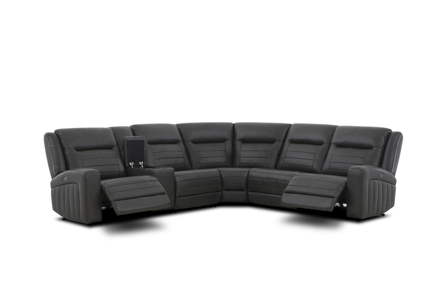 6222 6pc Power Reclining Sectional