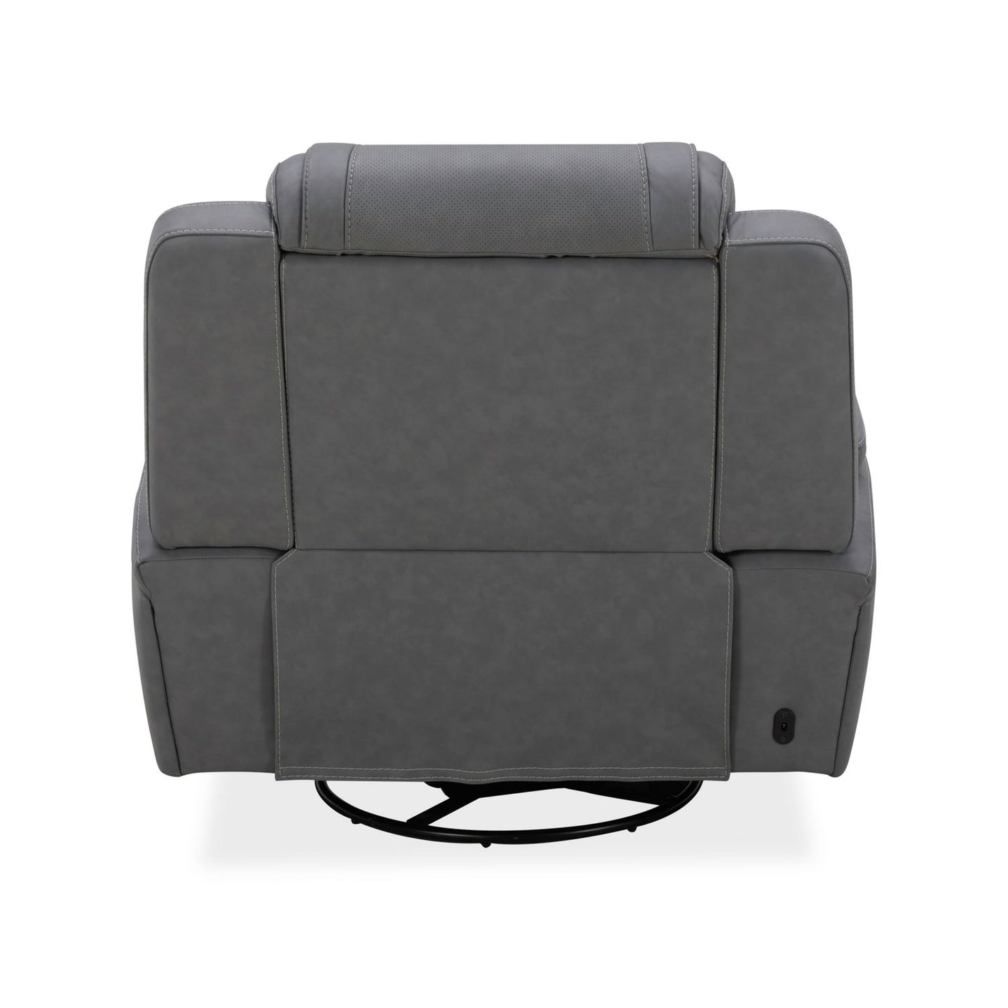 Chapman Dual Power Leather Recliner