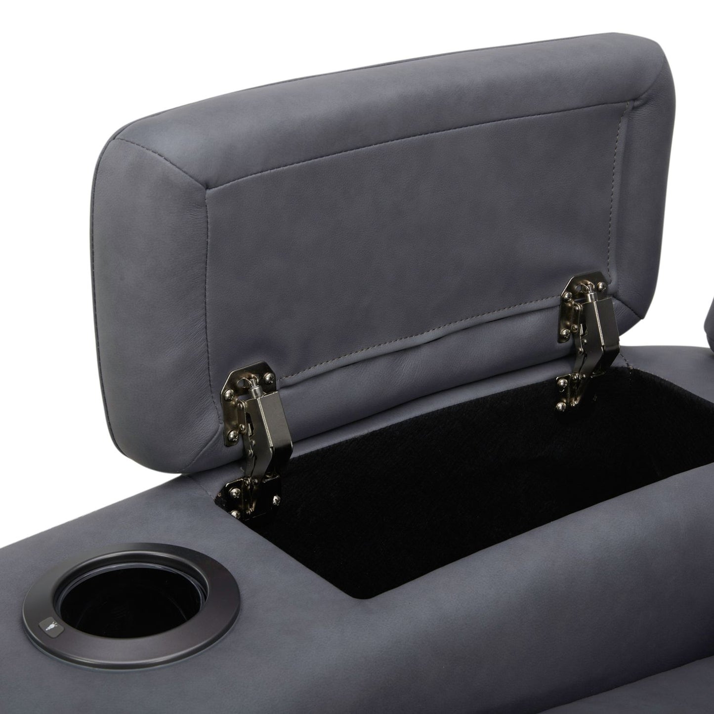 Chapman Dual Power Leather Recliner