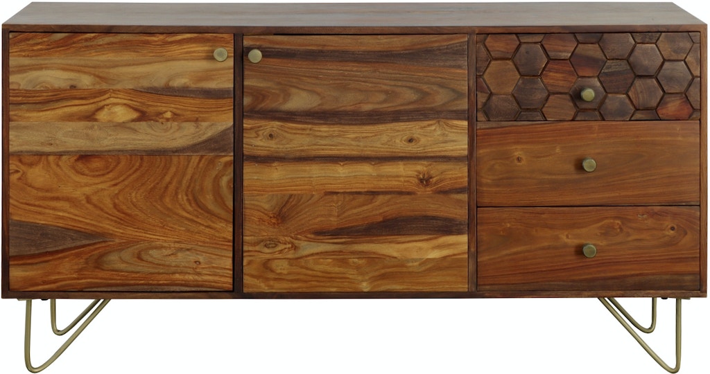 Coast2Coast Home Two Door Three Drawer Credenza