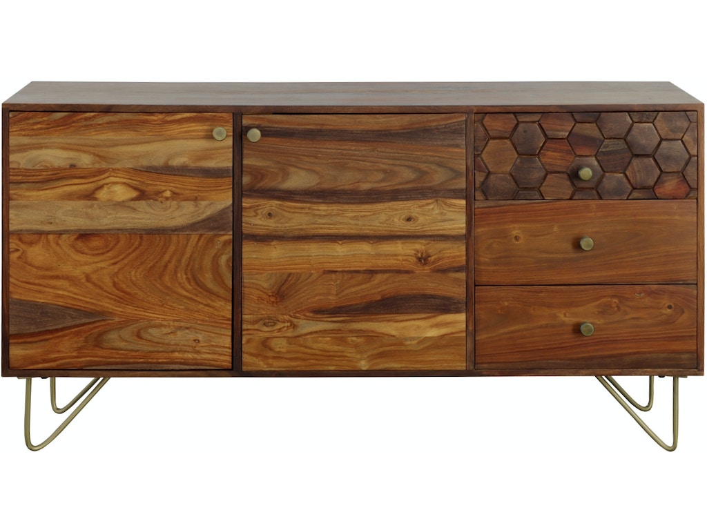 Coast2Coast Home Two Door Three Drawer Credenza