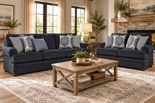 Belamy Sofa and Loveseat