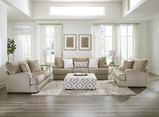 Tweed Toast Sofa, Loveseat & Chair