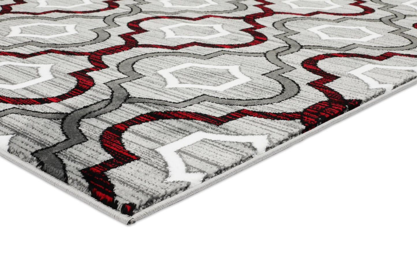 ANATOLIA RUG COLLECTION (AH10) (Grey & Red)