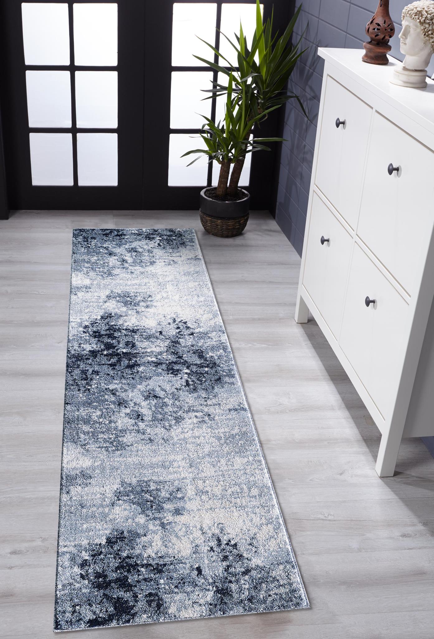 ANGEL RUG COLLECTION (AL05) (Blue & Grey)