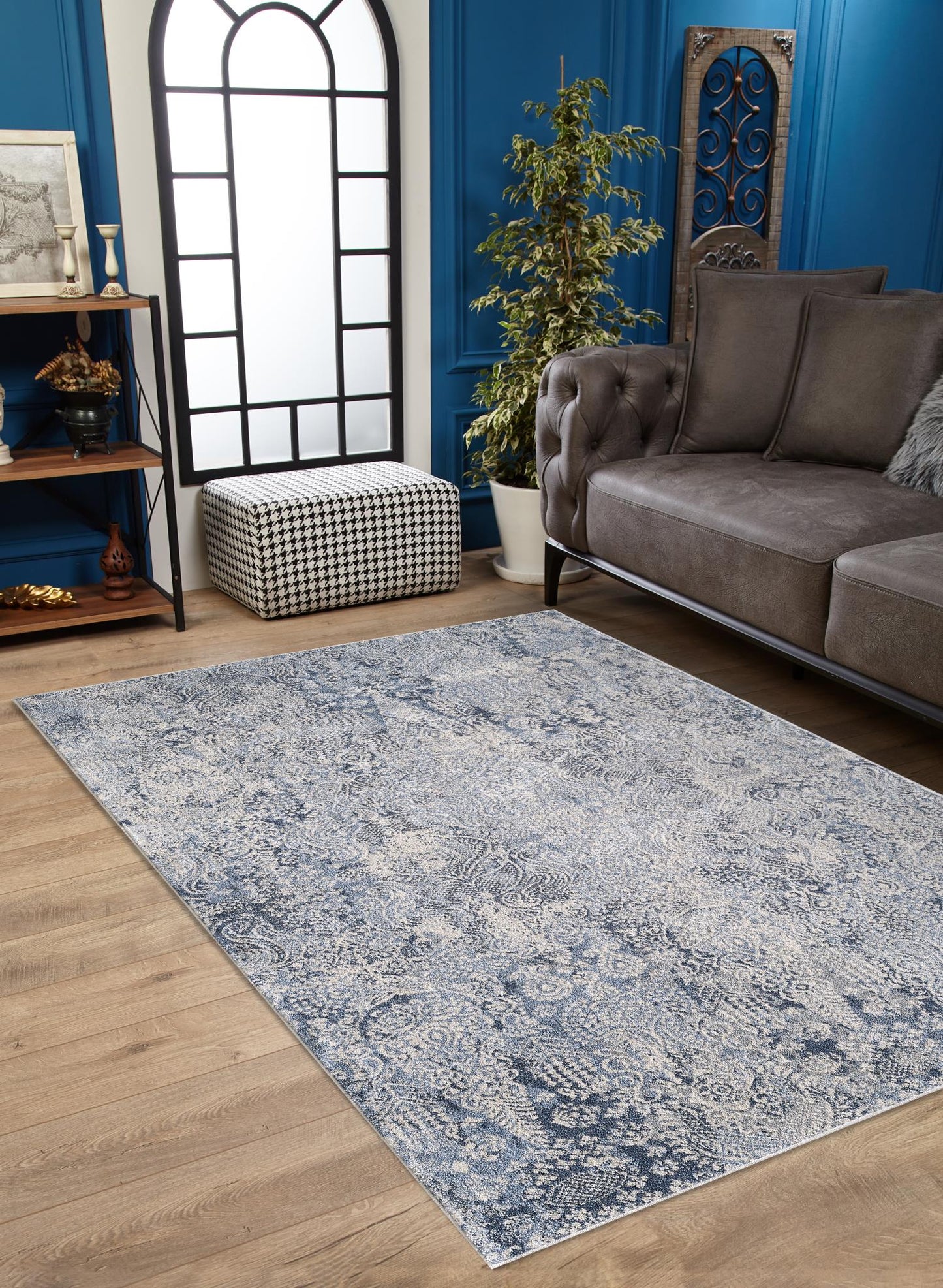 ANGEL RUG COLLECTION (AL09) (Grey & Blue)