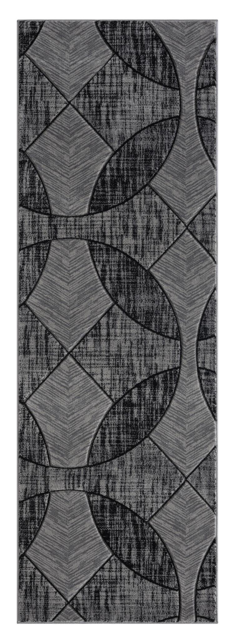 ALEXIA RUG COLLECTION (AX09) GRAY ON GRAY