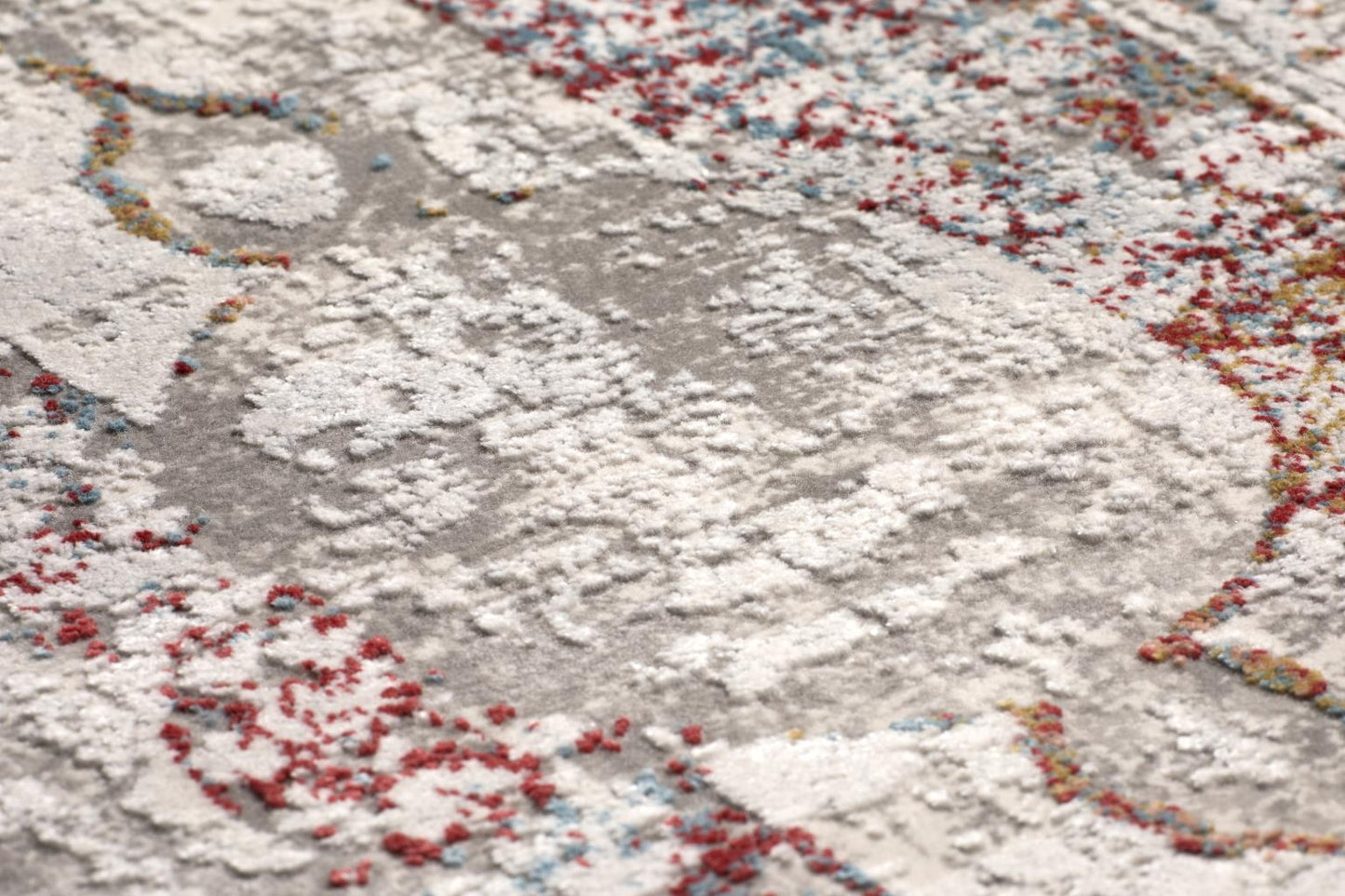 ANDROS RUG COLLECTION (AD05) (Grey or Red/Multi)