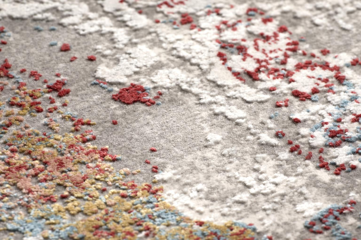 ANDROS RUG COLLECTION (AD05) (Grey or Red/Multi)