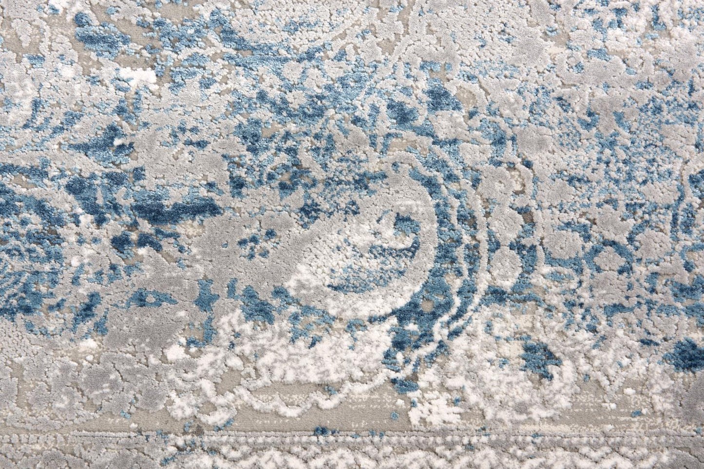 ANDROS RUG COLLECTION (AD06)(blue brown cream & white)