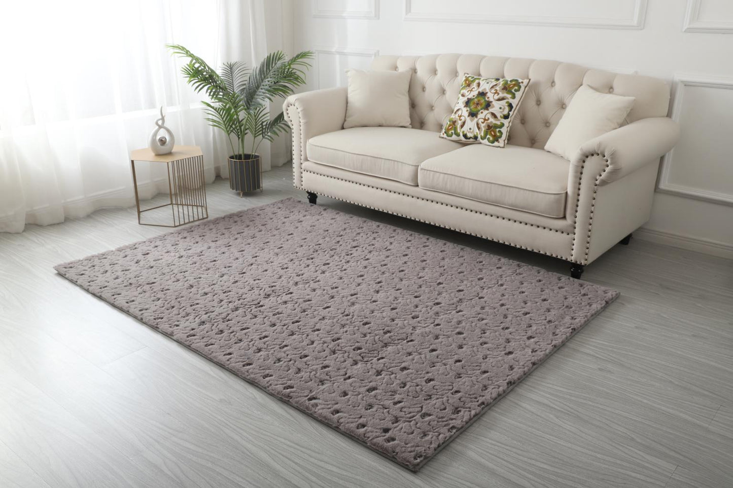 AMORE RUG GRAY (GRAY)