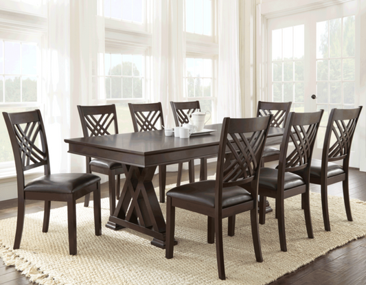 Adrian Table & Side Chairs (60-78 Table Top Size)