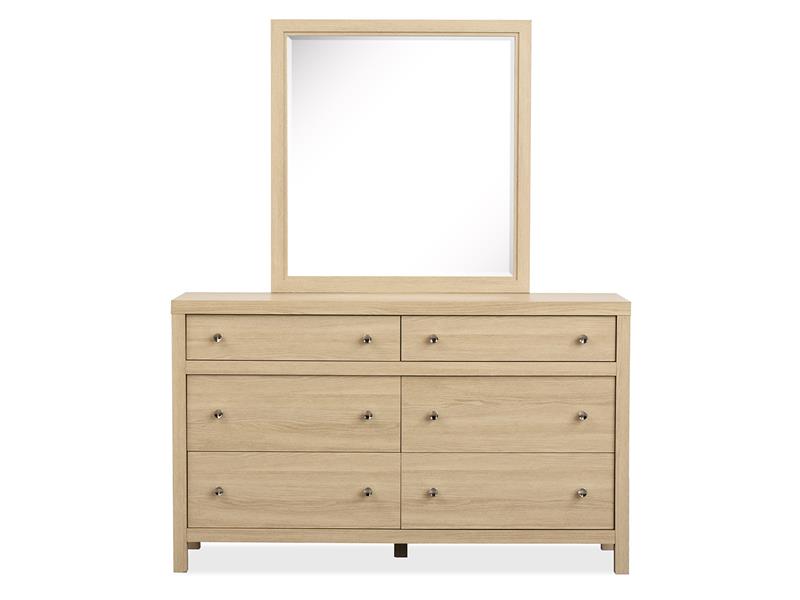 Merrifield Sandstone Bed-Dresser-Mirror-Chest & Nightstands