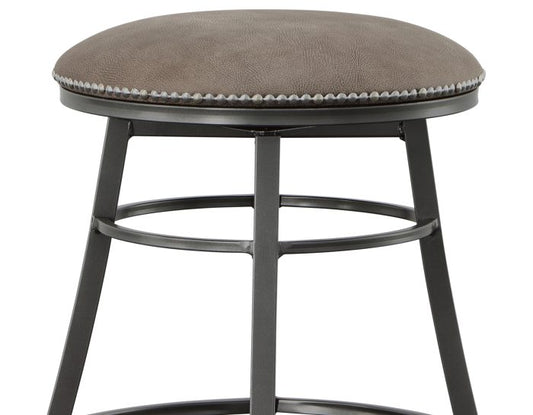 Bali 24″ or 30" Gray Backless Counter Stool, Swivel