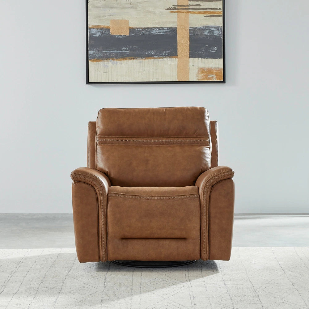 Cooper Leather Power Recliner