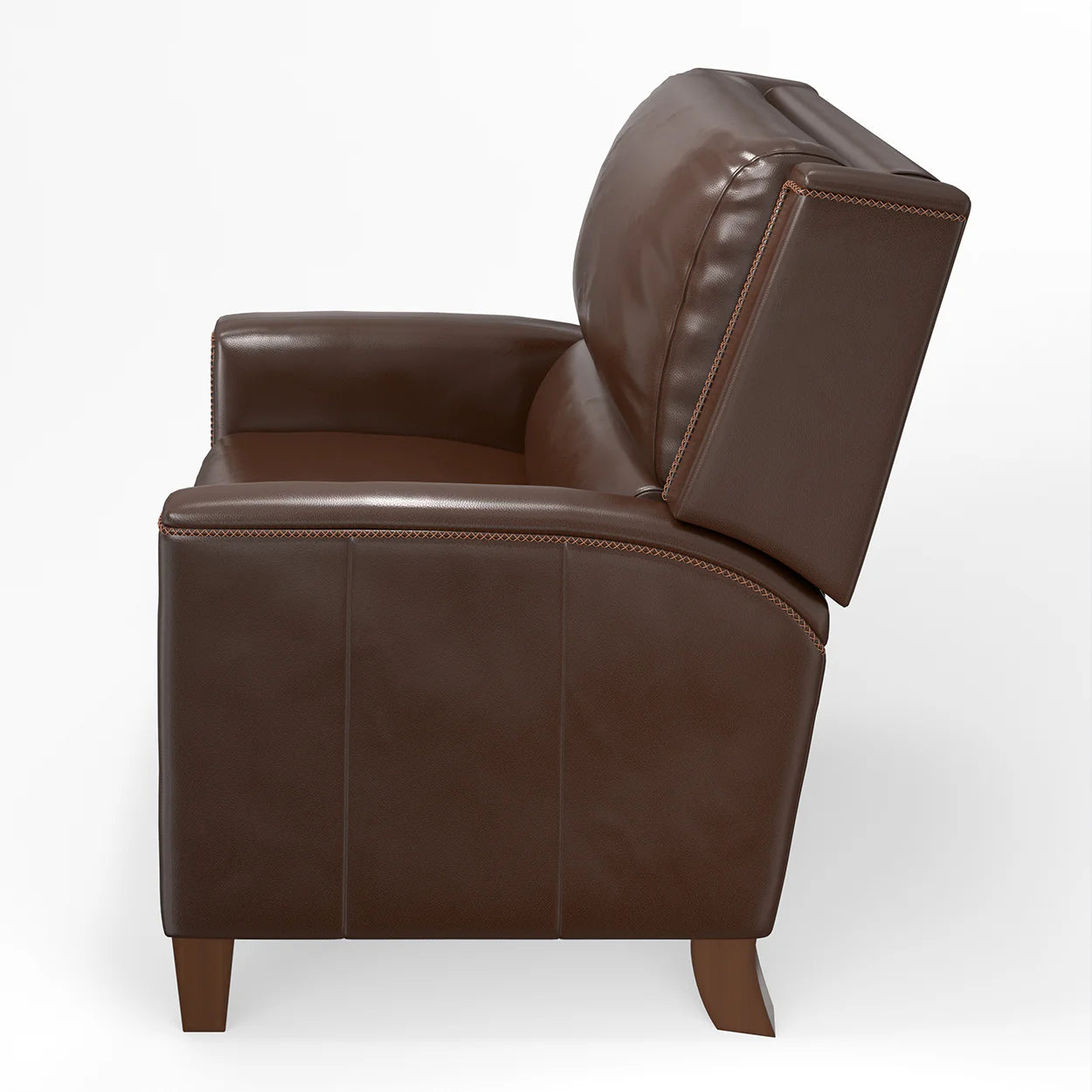 CONNOR - ESPRESSO Manual Pushback High Leg Recliner