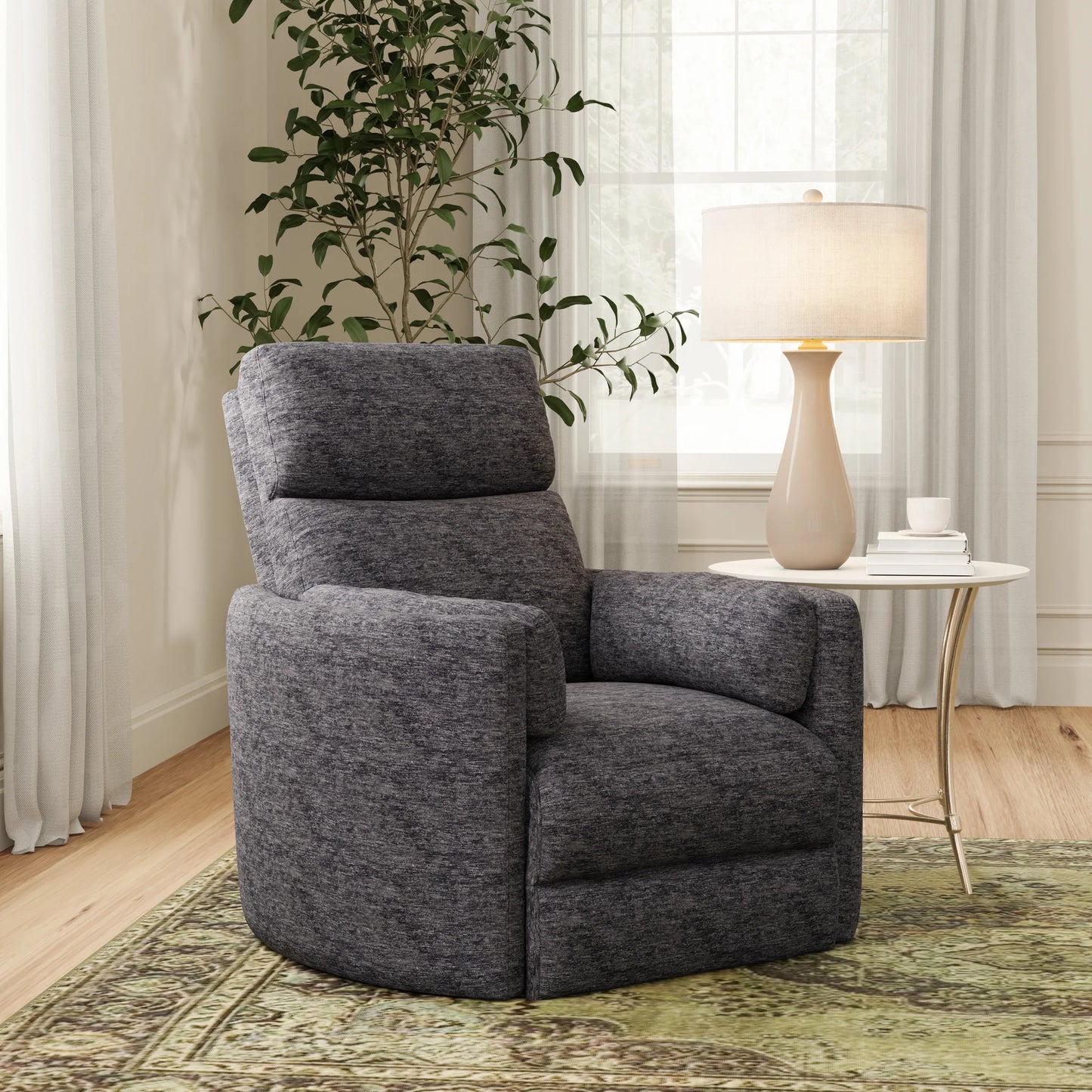 Radius Mediterranean Power Swivel Recliner