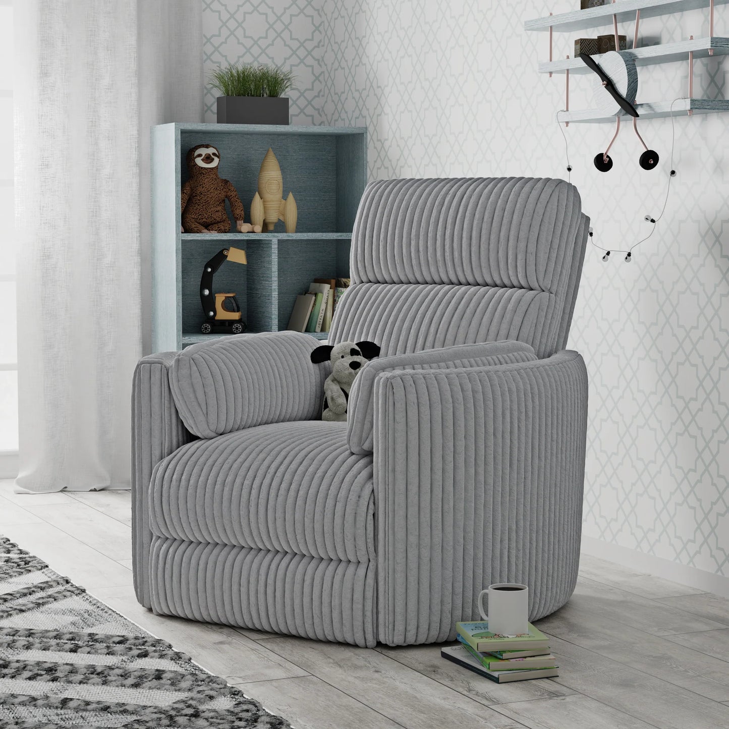 Radius Reclining Chair Mega Gray
