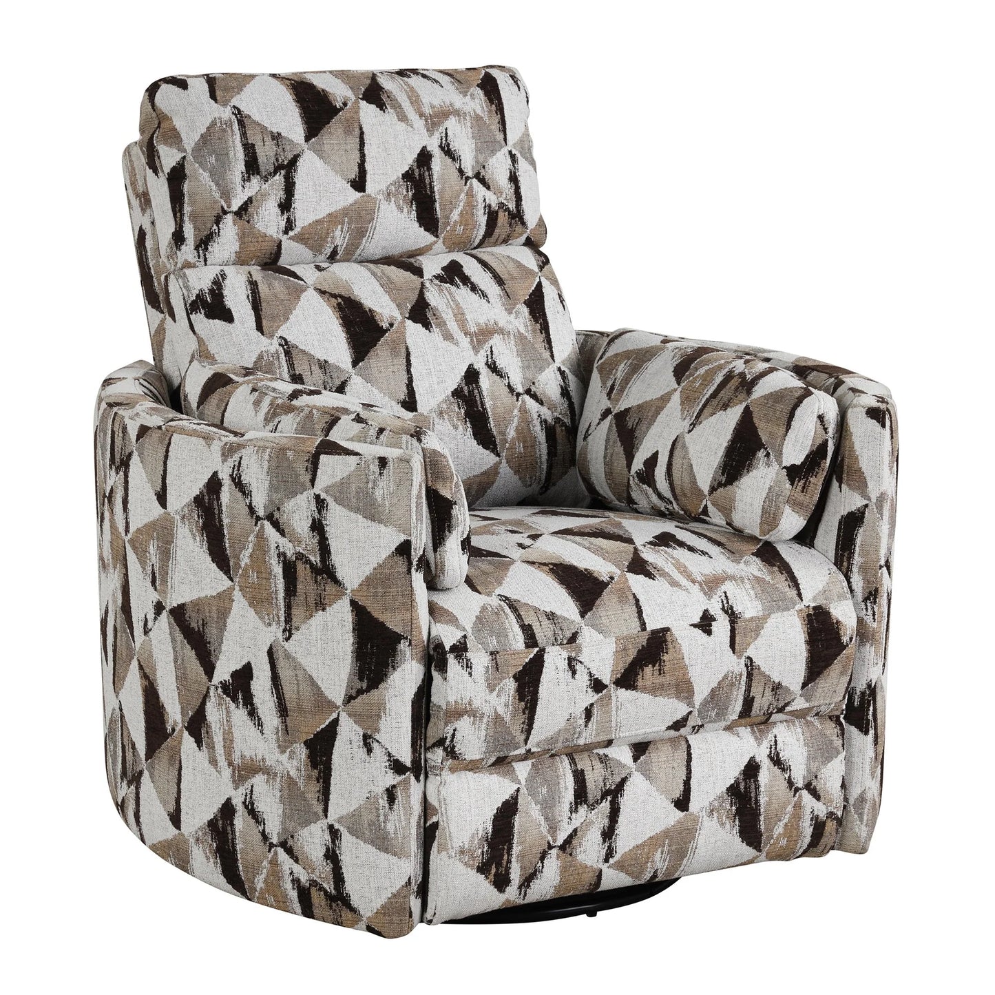 Radius Optics Brownstone Power Swivel Recliner