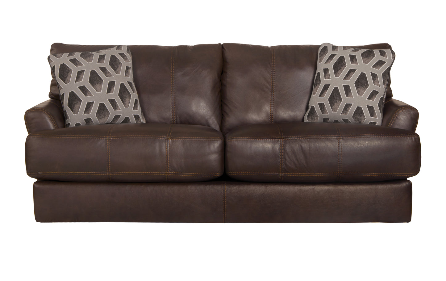Patro Sofa, Loveseat, Chair & Ottoman Available in Chocolate & Putty
