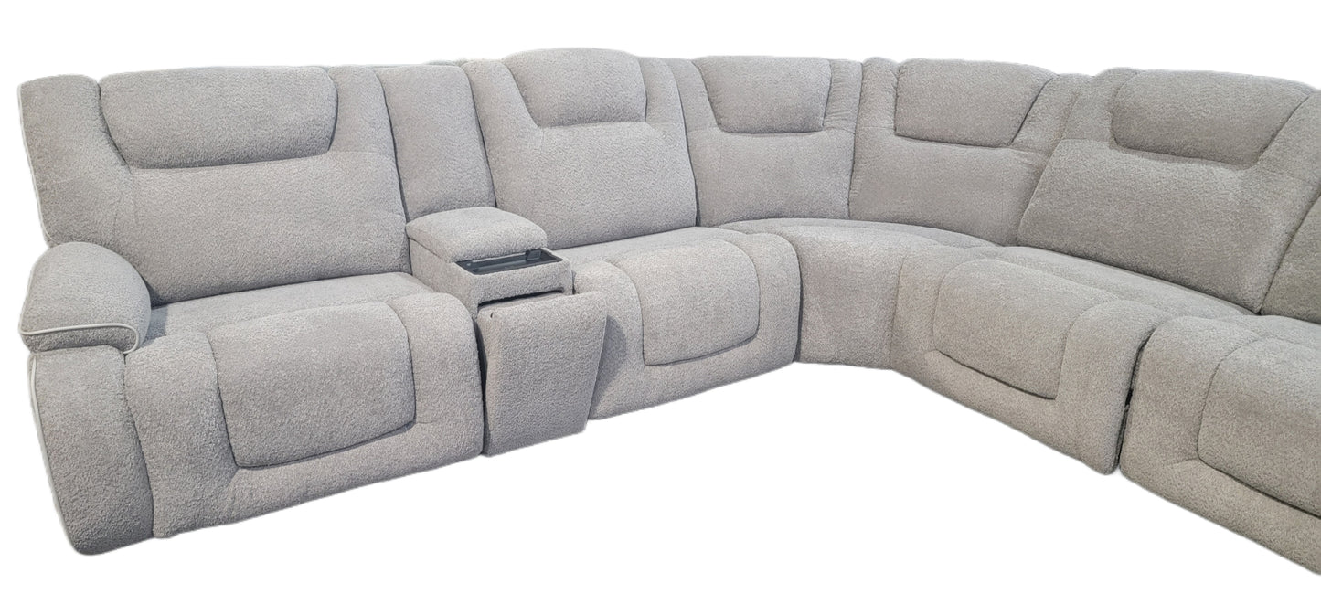 Fabric Power Modular Sectional