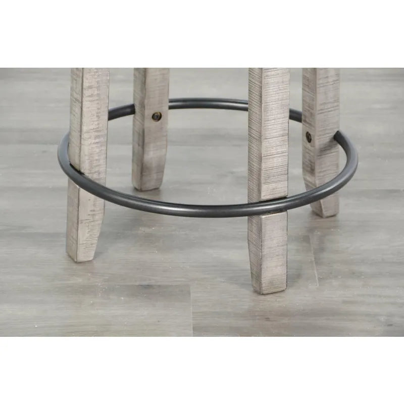Alpine Gray 24"H or 30"H Swivel Stool Cushion Seat