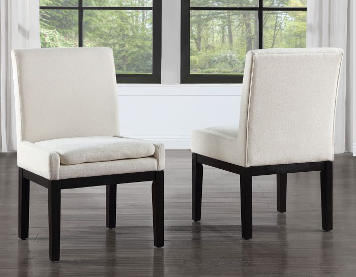 Aubrey Black 78-96″ Dining Table & Chairs (78-96" Table Top w/18-inch Leaf)