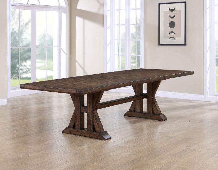 Auburn 7-Piece Dining Set (Table, 2 Arm Chairs, 4 Side Chairs)
