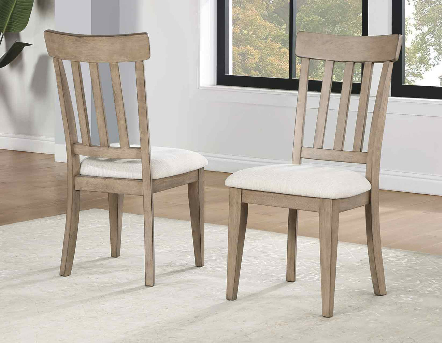 Napa 72-108-inch Dining Table & Side Chairs