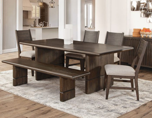 Norvell Dining Table-Chairs-Bench
