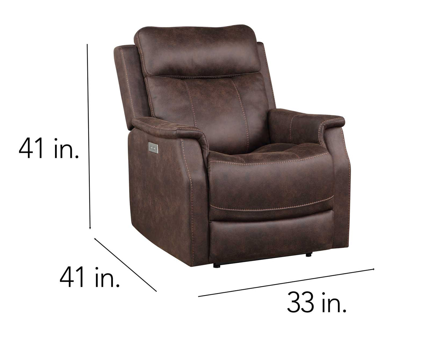 Valencia Dual-Power Walnut Reclining Sofa & Loveseat