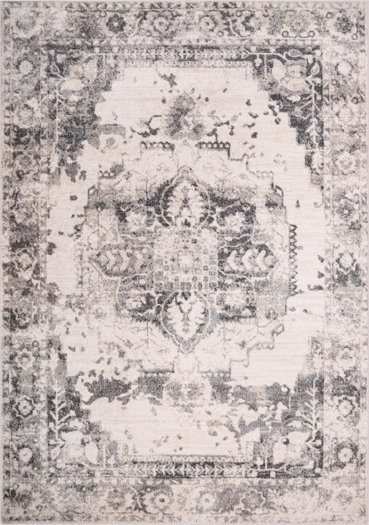 ANGEL RUG COLLECTION (AL01) (Cream & Grey)
